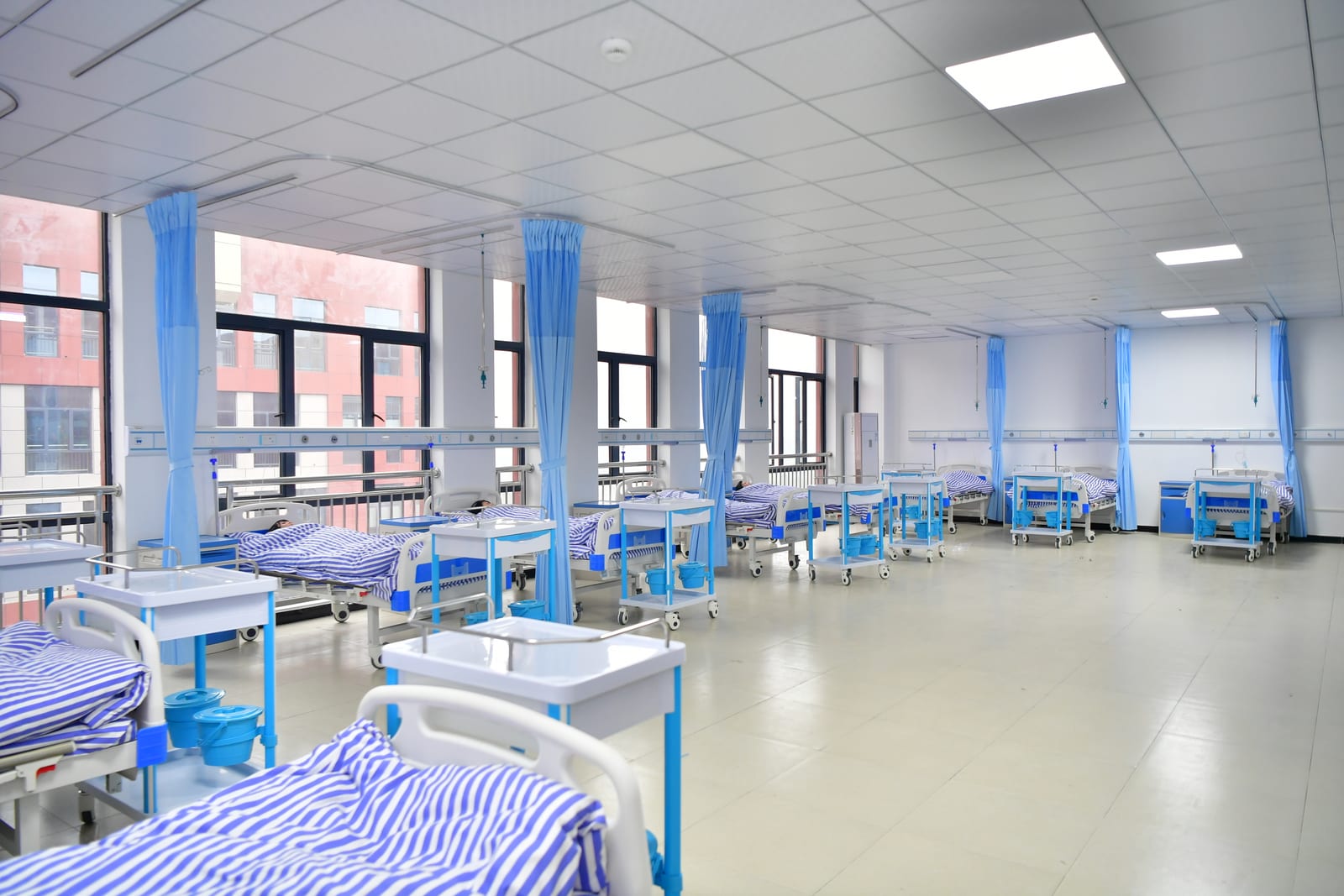 The nursing practice ward at Yichun University