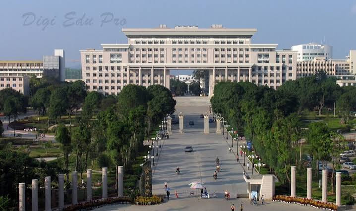 A university campus in Guangxi, southern China